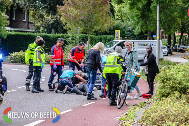 Vrouw zwaargewond na val van fiets Sportlaan Ridderkerk