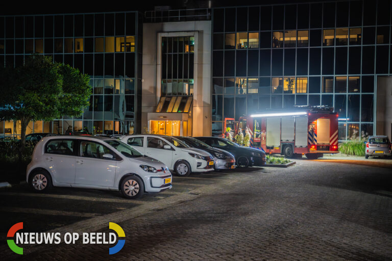 Opnieuw brand in kantoorpand aan Rietbaan Capelle aan den IJssel