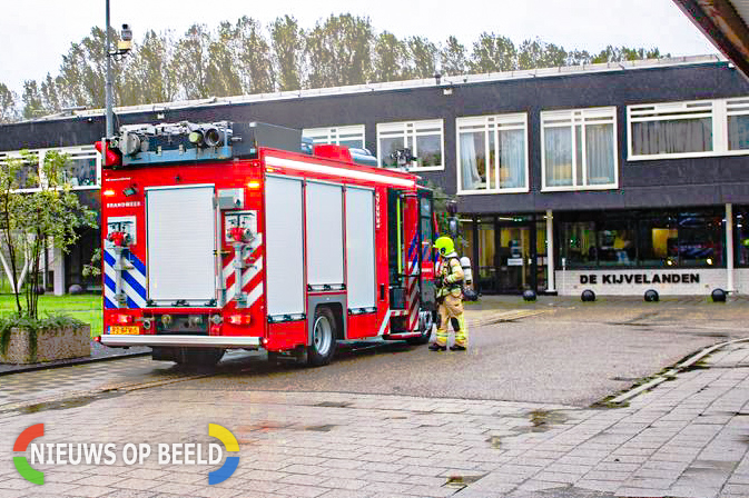 Cel van TBS kliniek in brand gestoken Kijvelandsekade Poortugaal