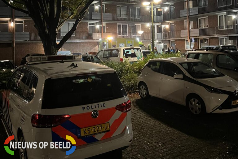 Gewonden na brand in woning Prent Capelle aan den IJssel