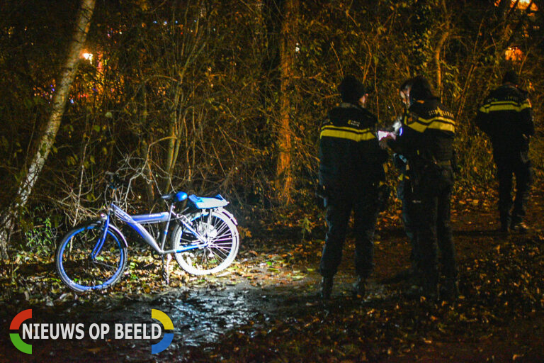 Kinderfietsje naast sloot aangetroffen Couwenhoekseweg Capelle aan den IJssel