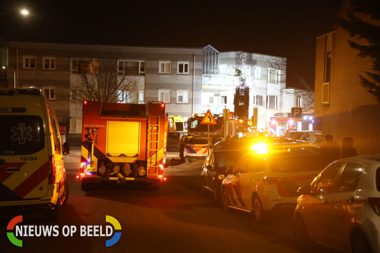 Dode bij woningbrand in Leiden