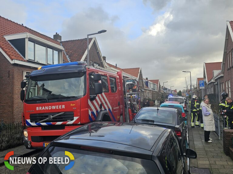 Woning vol rook door brandje in oven Murraystraat Pernis