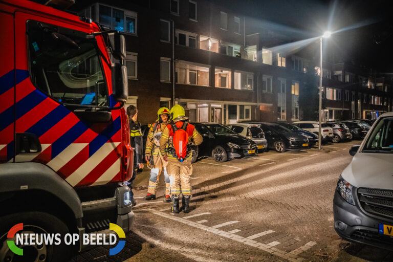 Explosie bij woning Arthur van Schendeldreef Rotterdam