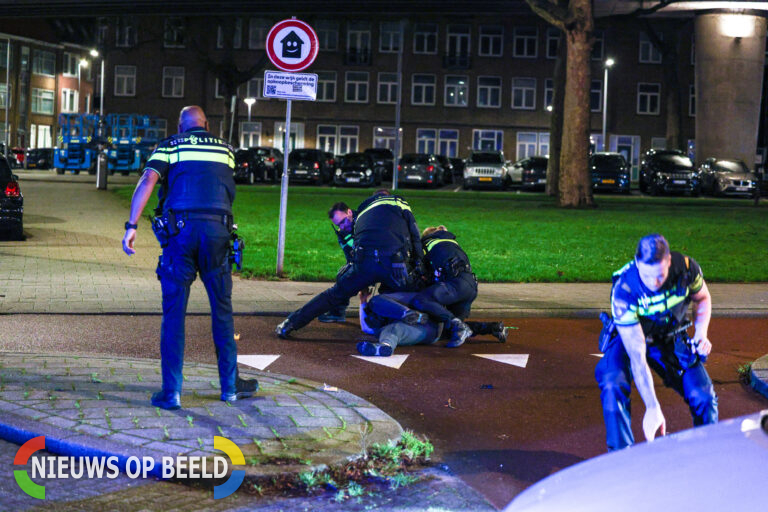 Man (24) slaat agenten bij aanhouding Dordtselaan Rotterdam