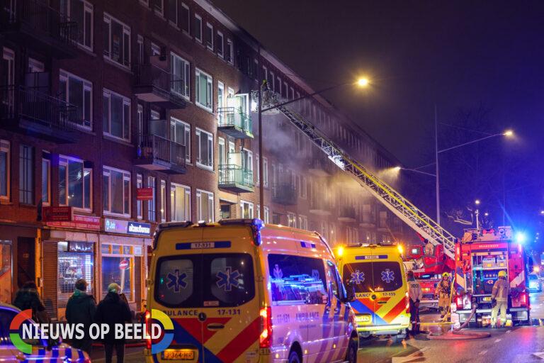 Dode na brand in woning Pleinweg Rotterdam