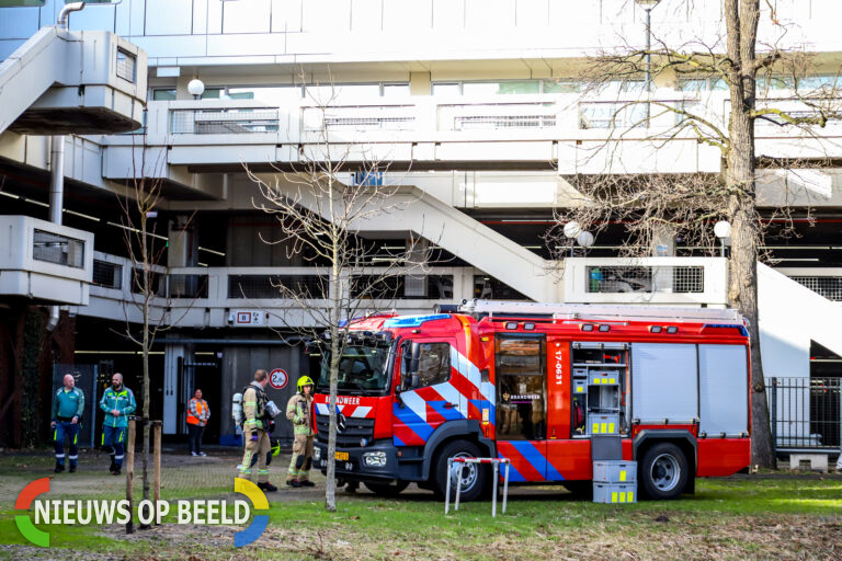 Brandweer onderzoekt chemische stof na lek in opslagtanks Erasmus MC Rotterdam