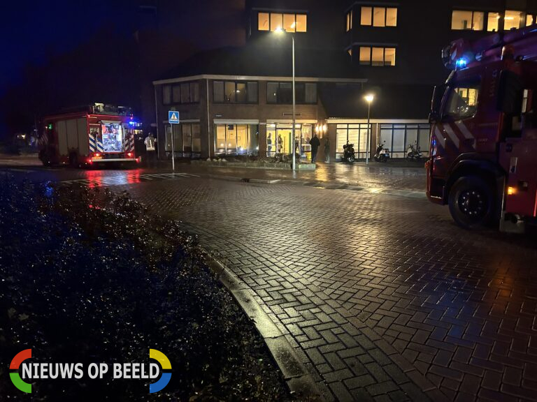 Televisie in brand in wooncomplex Fidelio Capelle aan den IJssel