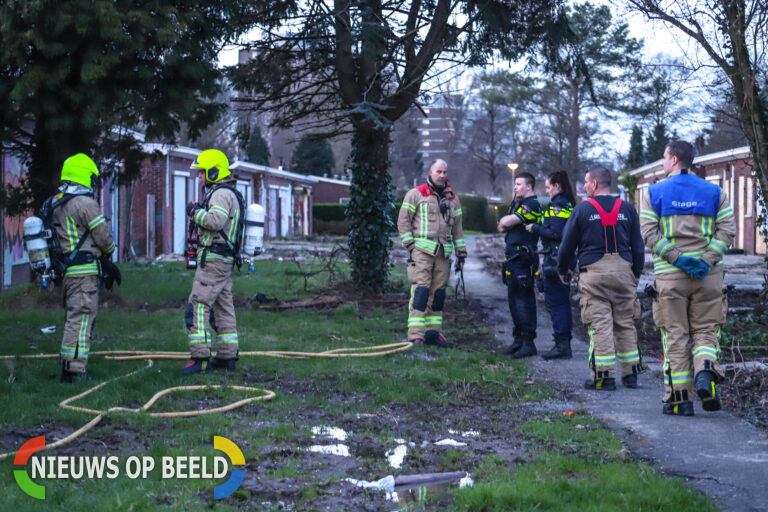 Opnieuw brand in leegstaande woning Aardnoudstraat Rotterdam