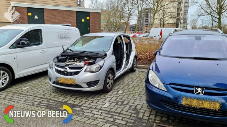 Auto gestript van deuren en motorkap in Zoetermeer