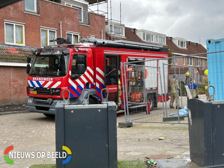 Rookontwikkeling na kortsluiting in woning Aida Capelle aan den Ijssel