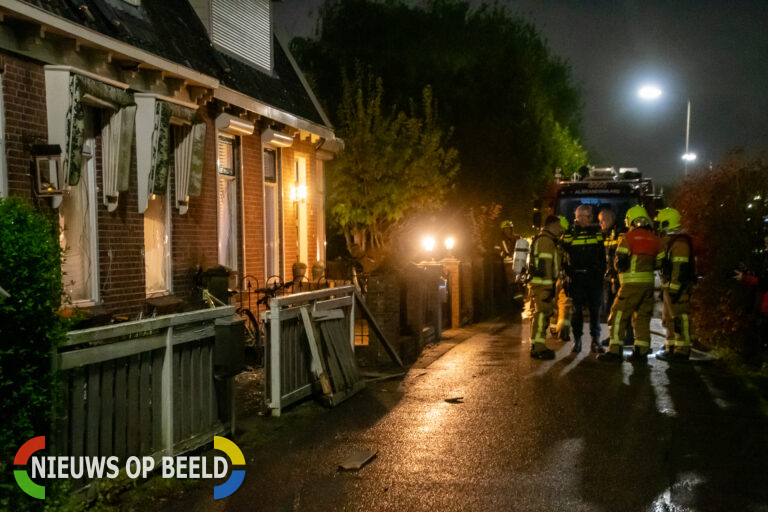 Schade aan woningen na explosie Kruisdijk Poortugaal