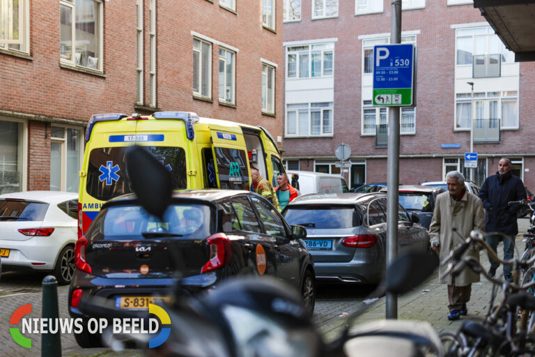 Onwel in woning na melding vreemde lucht Essenburgstraat Rotterdam