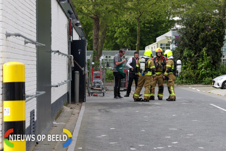 Winkel ontruimd na brand Nieuwe Ommoordseweg Rotterdam