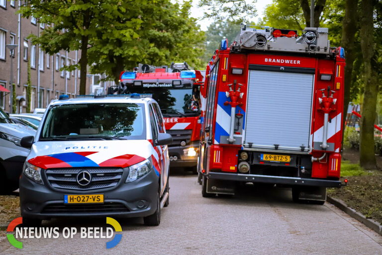 Keldercomplex vol rook en brand door oververhitte transformator Lepelaarsingel Rotterdam