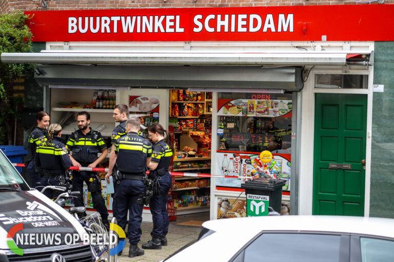 20-jarige verdachte meldt zich na overval op winkel in Schiedam