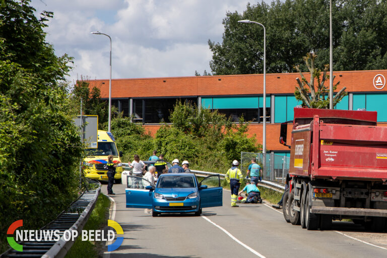 Verkeersregelaar aangereden in Capelle aan den IJssel