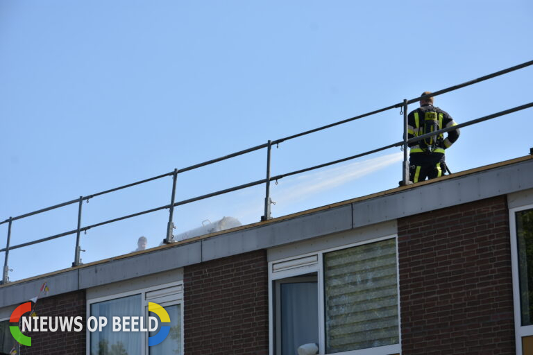 Gaslekkage door overdruk in gastank Makreelstraat Hoogvliet-Rotterdam