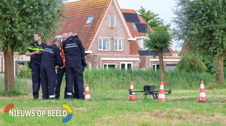 Grote zoekactie met droneteam naar vermiste vrouw in Westmaas