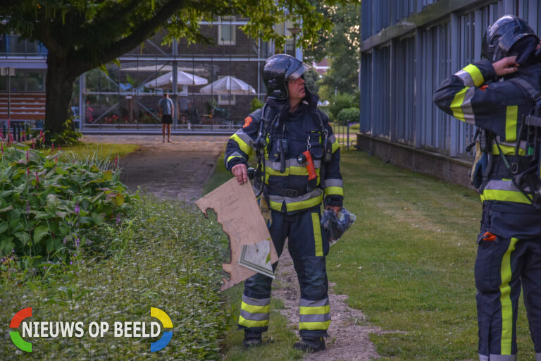 Woningbrand snel onder controle Eline Verestraat Hoogvliet Rotterdam