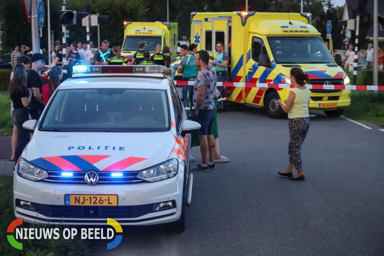 Scooterrijder zwaargewond na aanrijding met tram Voordijk Barendrecht