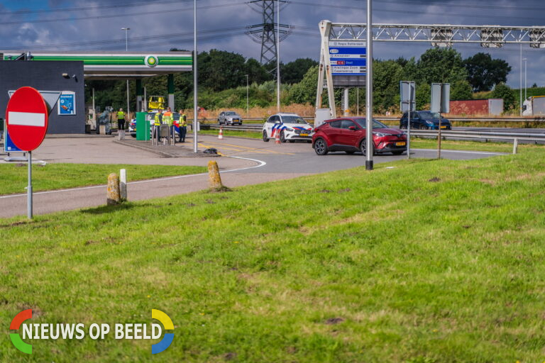 Persoon aangereden op tankstation De Vink A20 Nieuwerkerk aan den IJssel