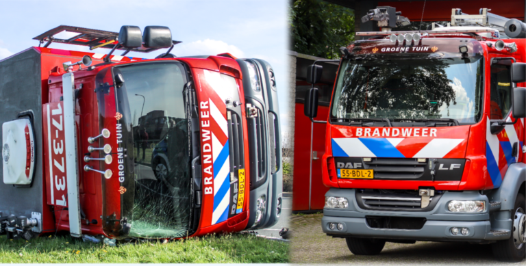 Tankautospuit Groene Tuin keert terug: volledig hersteld en verbeterd na ongeluk