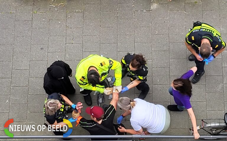 Hond bijt eigenaar na ruzie tussen man en vrouw Lange Hilleweg Rotterdam