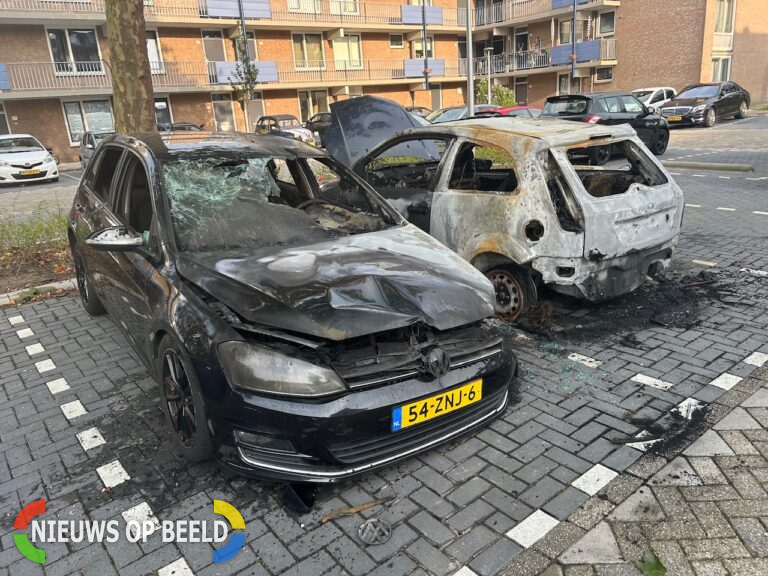 Voor tweede nacht op rij brand in zelfde auto Evoluon Capelle aan den IJssel