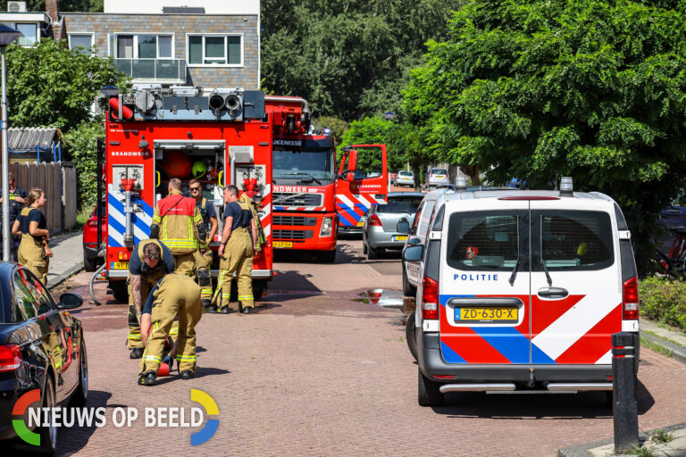 Woning onbewoonbaar na brand Lupinepad Spijkenisse