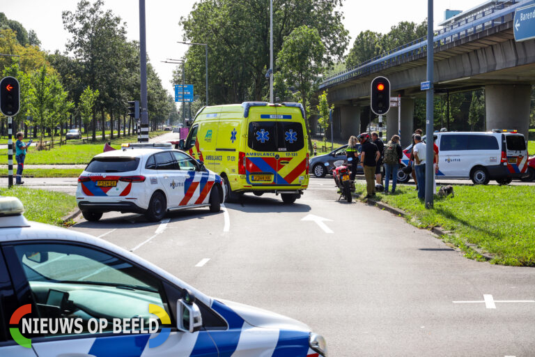 Gewonde en aanhouding bij ongeval Zuiderparkweg Rotterdam