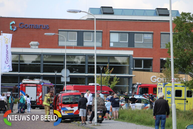 Omvormers van zonnepanelen op schooldak Gomarus Scholengemeenschap vliegen in brand in Gorinchem