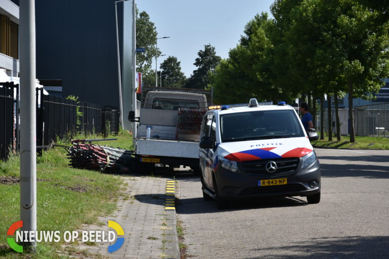 Persoon raakt gewond na bedrijfsongeval Kelvinweg Spijkenisse