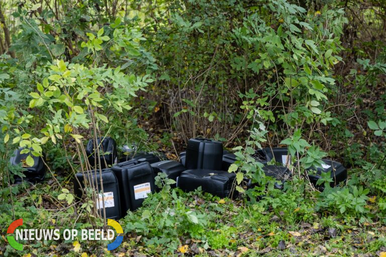 Dumping van vermoedelijk drugsafval ontdekt op twee locaties in Zuidplas