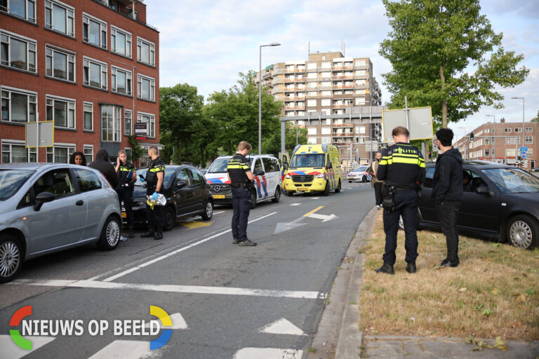 Automobilist gevlucht na veroorzaken aanrijding met gewonde Strevelsweg Rotterdam