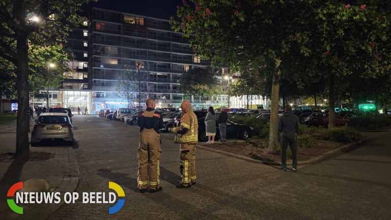 Zeer grote brand in flat Kellogplaats Rotterdam