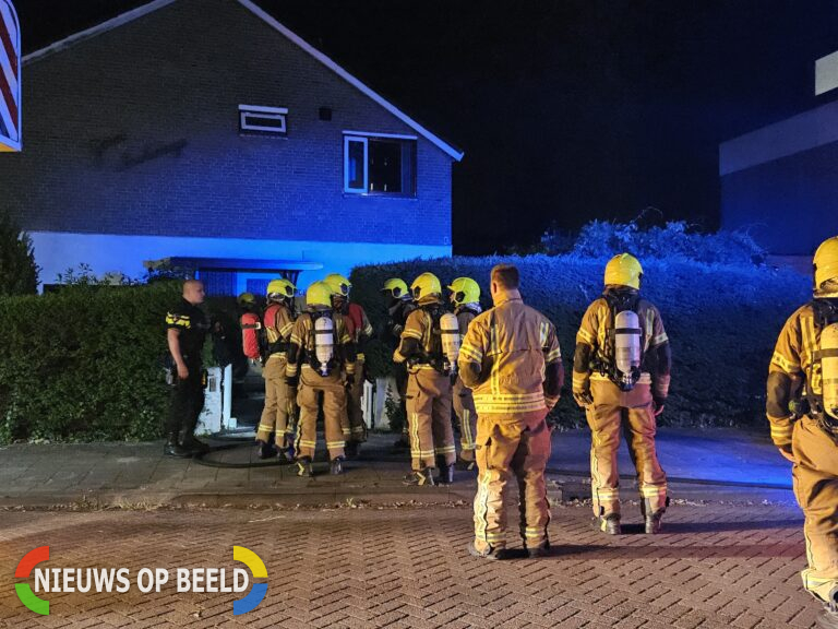 Explosie bij woning Riebeekstraat Ridderkerk