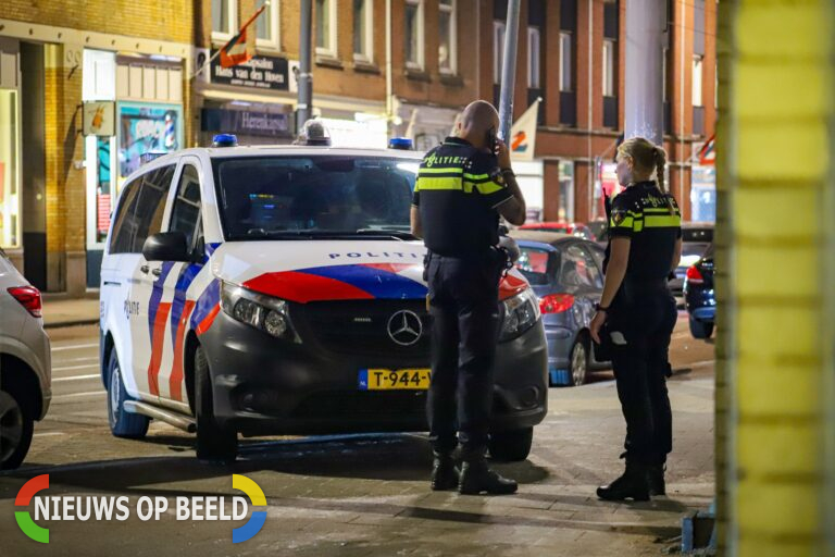 Man gewond na ruzie Zwaanshals Rotterdam