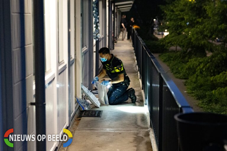 Explosie zonder schade Huniadijk Rotterdam