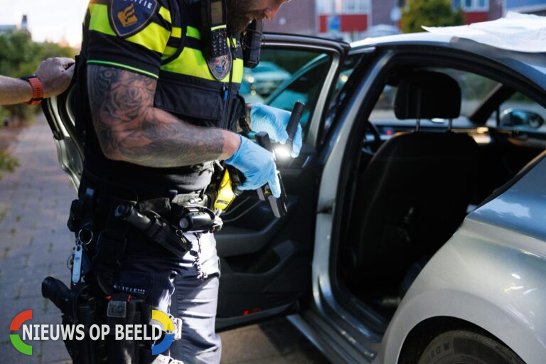 Arrestatieteam ingezet bij aanhouding vuurwapengevaarlijk persoon Dantestraat Rotterdam