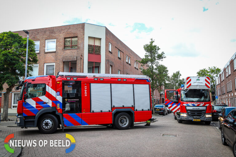 Bewoonster gewond na keukenbrand Ebenhaëzerstraat Rotterdam
