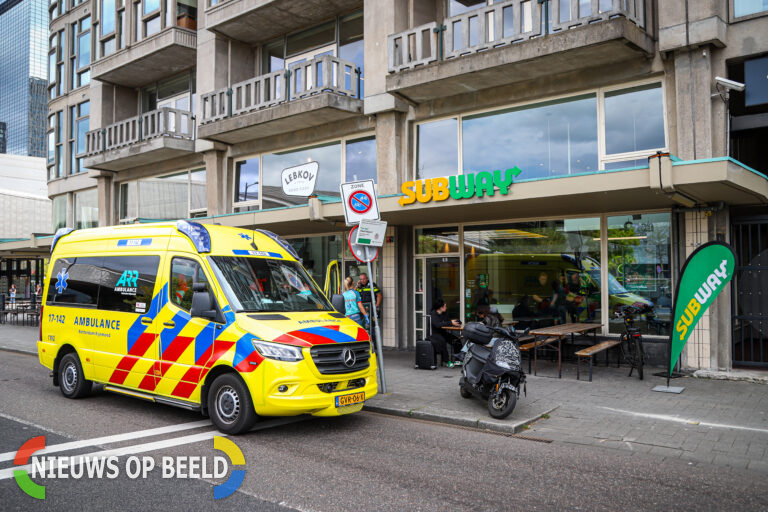 Medewerker gestoken bij overval Stationsplein Rotterdam