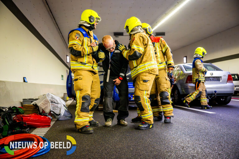 Op weg naar openstelling A16 Rotterdam: grootschalige veiligheidsoefening in Rottemerentunnel