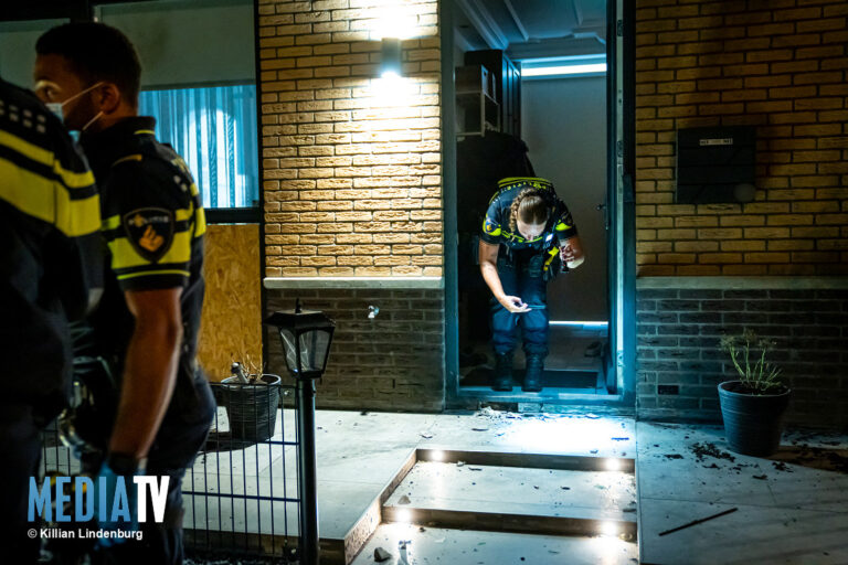 Tweede explosie in vijf dagen bij woning Ruiterwei Barendrecht