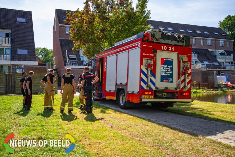 Felle brand in woning Hoendiep Capelle aan den IJssel