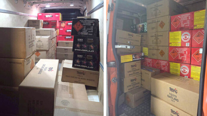 Opslag vol zwaar explosief vuurwerk ontdekt: omgeving liep groot gevaar