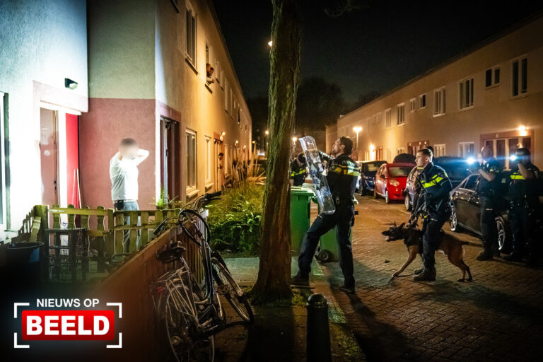 Aanhouding na achtervolging Narcissenstraat Rotterdam