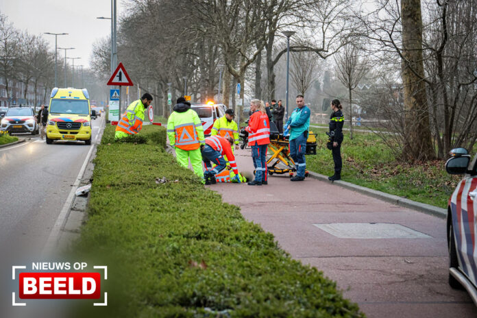 Drie verdachten aangehouden na inrijden op verkeersregelaars Gordelweg Rotterdam