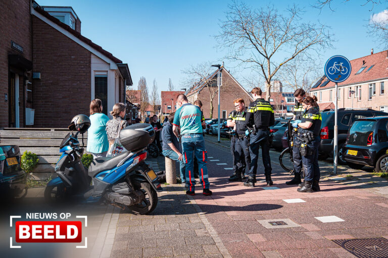 Twee kinderen gewond en bestuurder aangehouden Doddegras Spijkenisse