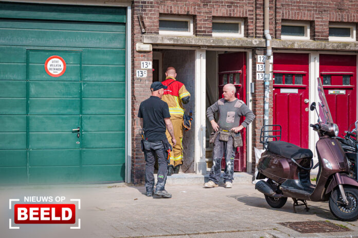 Man gewond na elektrocutie Crooswijksebocht Rotterdam